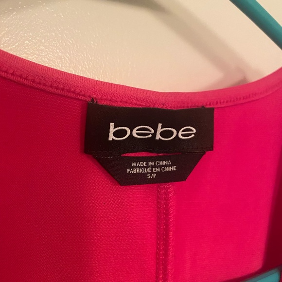 Fuchsia pink BeBe bodysuit - Picture 4 of 5